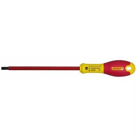 Викрутка Stanley FatMax VDE 1000V під прямий шліц SL4 x 100 мм (0-65-412)