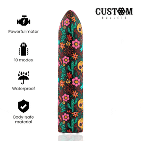 Потужна віброкуля SkullCustom Bullets (Іспанія) sexstyle