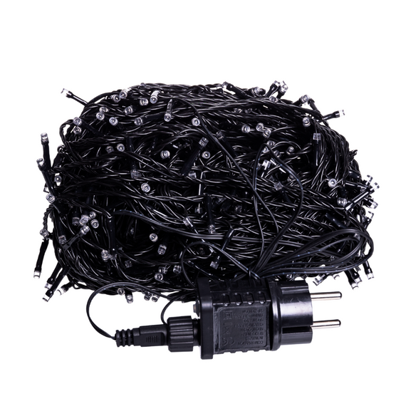 Гірлянда Різдвяна фея вулична 50 (м) 500 LED чорний провід Синій CF500L50MBBL | Зображення 2