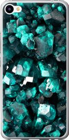 Чехол на Meizu M3x Кристаллы 2 "3674u-633-17620"