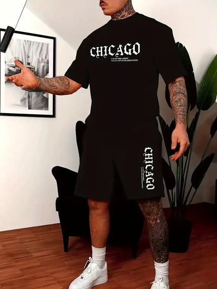 Комплект футболка та шорти ДТФ