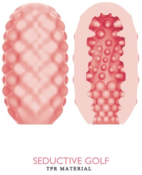 Мастурбатор яйце Pretty Love - Seductive Golf Cupid-x, BI-014931-2 Sex Aura | Зображення 2