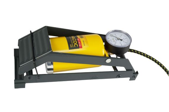 Насос ножной однопоршневой цилиндр 80х130мм усиленный СИЛА | Зображення 2