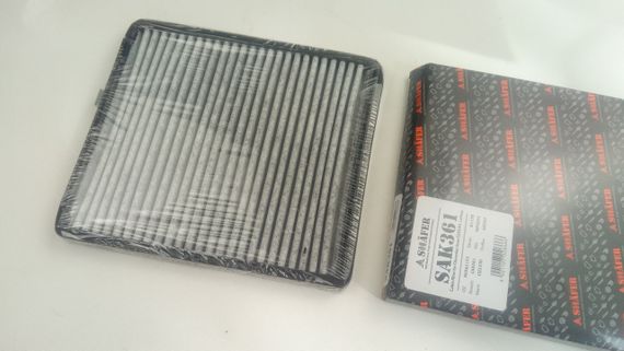 Фільтр салону Aveo, SHAFER (SAK361) вугільний 96539649 | Зображення 2
