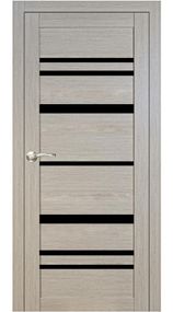 Двері Portalino PL-ECO-4 BLK ПВХ плівка Горна модрина