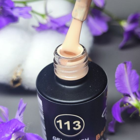Гель-лак для нігтів Bee Nails 113 (тілесний) 8мл