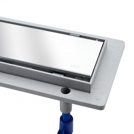 Трап Qtap Dry Tile304-700 лінійний із сухим затвором під плитку 700 мм | Зображення 5