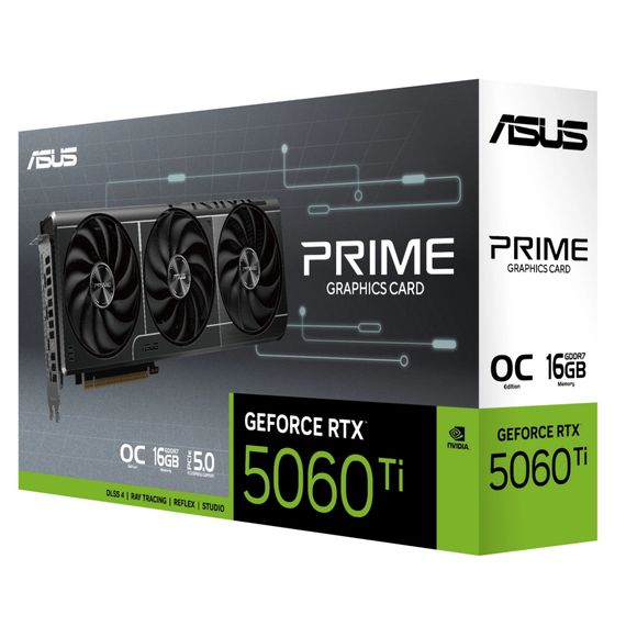 Відеокарта ASUS GeForce RTX5060Ti 16Gb PRIME OC (PRIME-RTX5060TI-O16G) | Зображення 9
