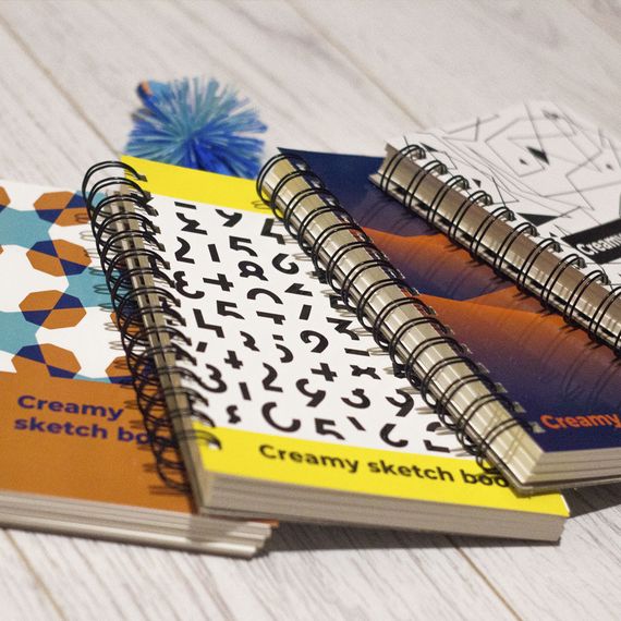 Скетчбук 4Profi Creamy sketch book four А5 40 листов кремовая бумага 901654 | Зображення 2