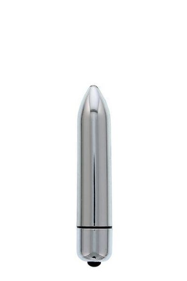 Мини вибромассажер DREAM TOYS 10-SPEED CLIMAX BULLET SILVER sexstyle