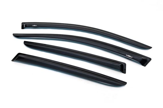 Ветровики WG (4 шт, HIC) для Opel Astra H 2004-2013 гг | Зображення 2