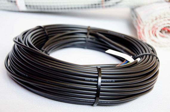 Комплект тепла підлога Shtoller Ecotherm + термостат програмований з Wi-Fi. Нагрівальний кабель універсальний 125 м / 2500 Вт / | Зображення 4