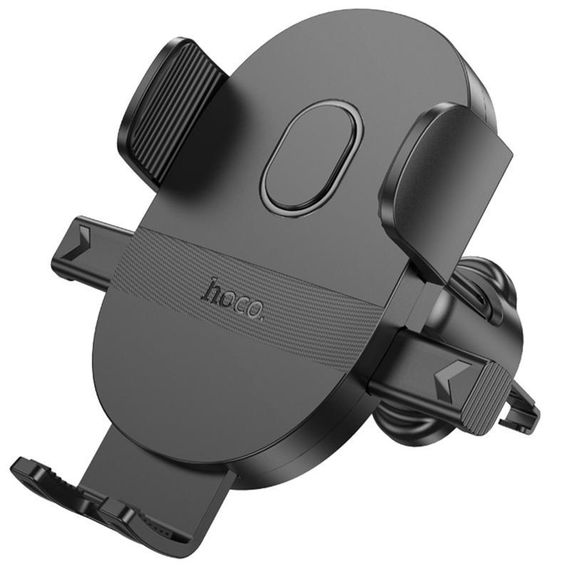 Автотримач Hoco H18 Mighty one-button (air outlet) Black | Зображення 6