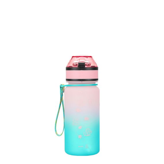 Дитяча пляшка для води LittleBig UZSPACE 3020(Pink-Blue) 350 мл, рожево-блакитна | Зображення 1