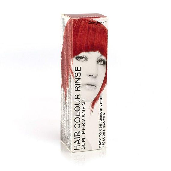 Краска для волос Красный Stargazer Semi-permanent hair colour Foxy Red 70 мл | Зображення 4