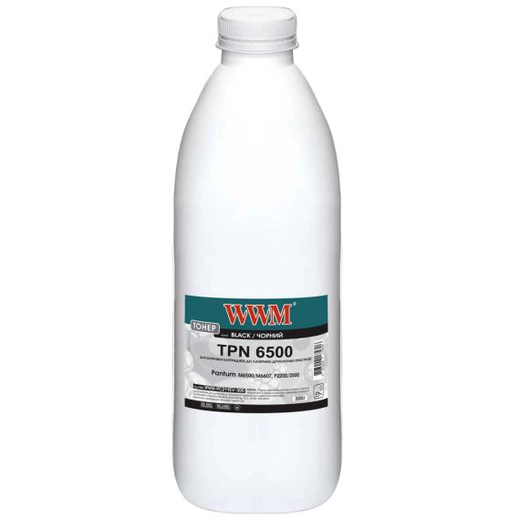 Тонер Pantum M6500/M6607, P2200/2500, 300г Black WWM (WWM-PC211EV-300)