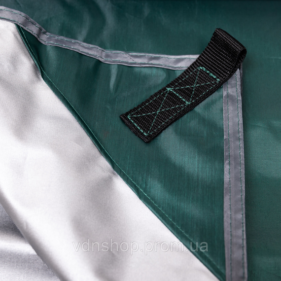 Тент туристичний навіс 3×2,95 м захисний навіс від сонця, дощу з люверсами Lugi Kemping SJ-0081GR | Зображення 1