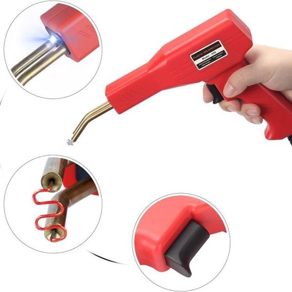 Електричний паяльник для паяння пластмаси, бамперів H50 + 200 скоб | Зображення 4