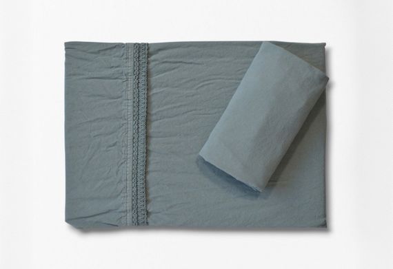 Постельное белье  Issimo Drope Poplin 200 х 220 см Teal Green | Зображення 4