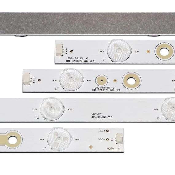 LED підсвітка TV 32" TCL: LE32HDF3010, L32E3005/G, L32E3003, L32E3000, LE32HDF3010TATDAA, LE32HDF3010TAAA 3шт. | Зображення 1