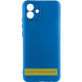 Чехол TPU GETMAN Liquid Silk Full Camera для Samsung Galaxy A17 5G Белый / White Бордовий / Marsala Синій / Royal blue