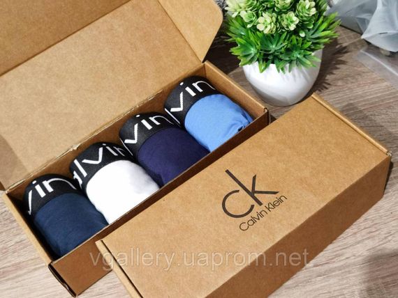 Чоловічі труси Tommy Lacoste CK, чоловічі труси Кельвін Томі Лакоста в коробках на 4 штук, труси на літо 4 | Зображення 1