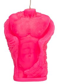 Свеча LOVE FLAME - Angel Man Pink Fluor, CPS07-PINK Sex Aura