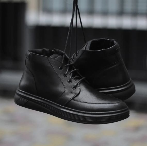 Кожаные ботинки Kadar с прошитой подошвой 42 размер | Зображення 3