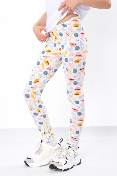 Лосини для дівчинки Носи своє 128 Молочний (p-2608-196059) | Зображення 2