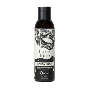Лубрикант с имитацией спермы Orgie Lube Tube Semen Lube, 150 мл, водная основа, без вкуса и запаха Sex Aura