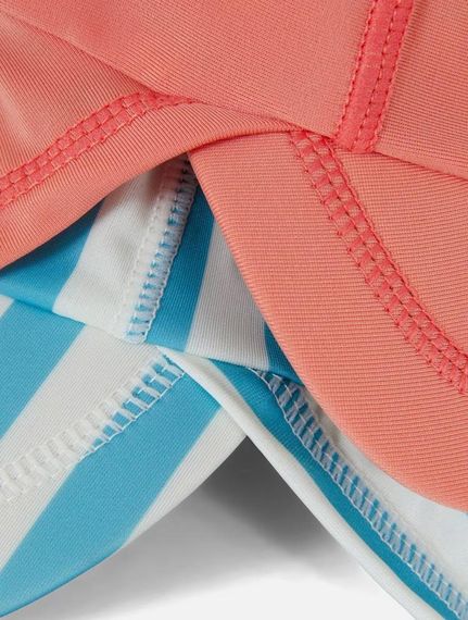 Набір дитячих кепок із захистом шиї 2 шт Primark 40-44 см Різнобарвний (25070643B) | Зображення 1
