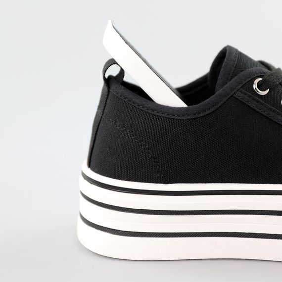 Кеди жіночі 591717 Чорні 36 37 38 39 40 | Зображення 6