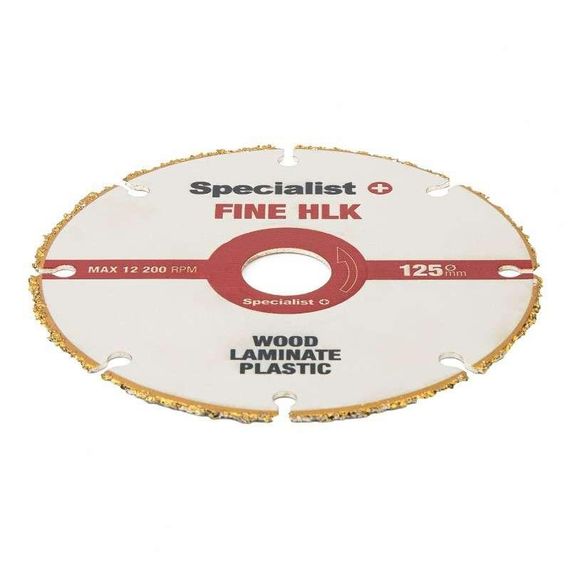 Диск отрезной мультиматериал Specialist+ Fine HLK 125x22 | Зображення 1