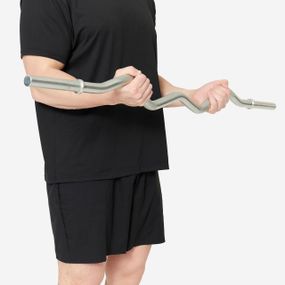 Вигнутий гриф для силових тренувань 28 мм 1,20 м - 120 CM