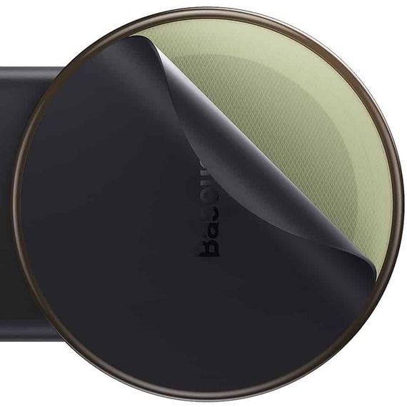 Автодержатель Baseus C02 Pro Series Magnetic Wireless Charging Car Mount Cluster (C40156000111-00) Black | Зображення 3