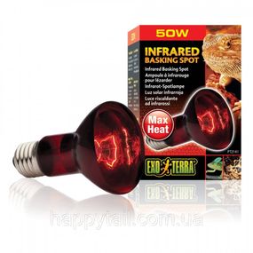 Лампа инфракрасная Exo Terra Infrared Basking Spot — Обогрев для террариума, R20 / 50 Вт