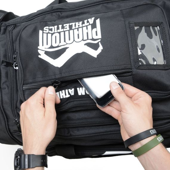 Спортивна сумка Фантом Gym Bag Team Tactic Black (80л.) (пляшка в подарунок) | Зображення 4