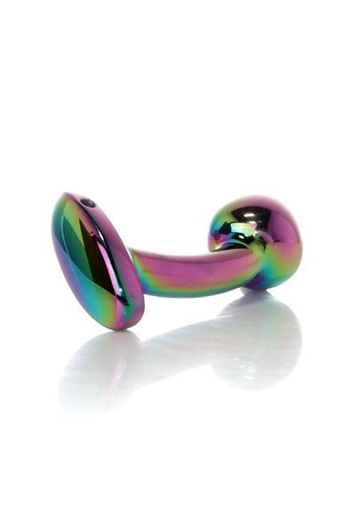 Анальна пробка - Jewellery Multicolour Curved Plug S | Зображення 4