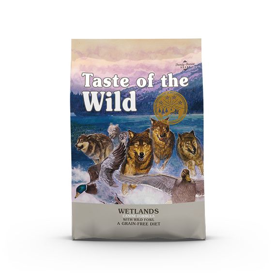 Корм Taste of the Wild Wetlands Canine Formula сухий з качкою та запеченою перепілкою для активних собак усіх порід 5.6 кг | Зображення 1