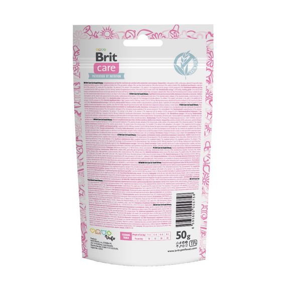 Ласощі Brit Care Functional Snack Urinary для котів д/здоров я сечовидільної системи з індичкою 50 г | Зображення 2