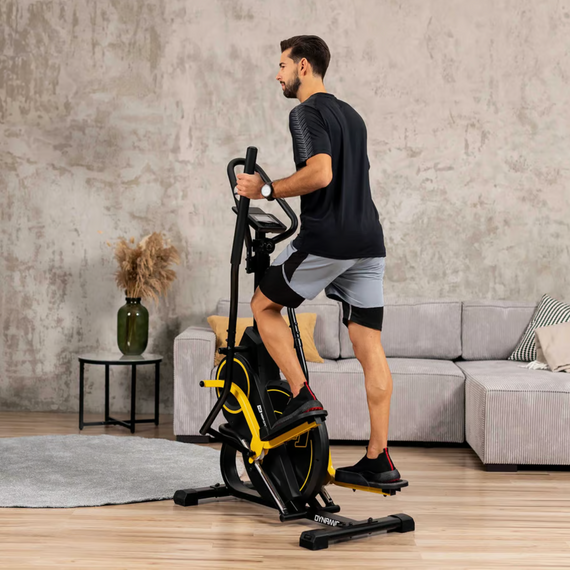 Орбітрек магнітний Hop-Sport HS-450B Dynamic чорно-жовтий | Зображення 9