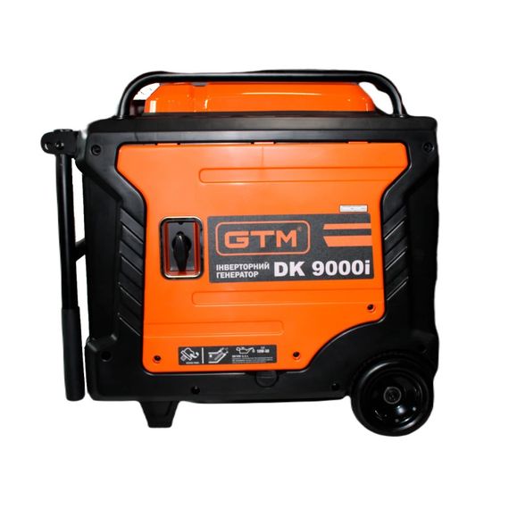 Генератор електроенергії інверторний бензиновий GTM DK9000i (7.5/8.0 кВт, 230 В, 2.5 л/год, 105 кг) | Зображення 3
