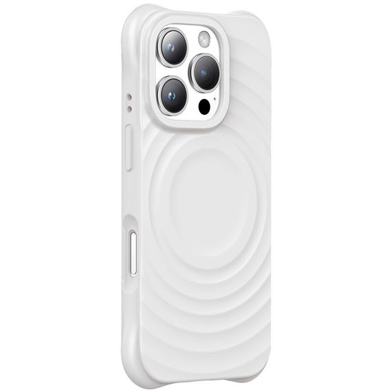 Чохол TPU Orbit with Magnetic Fit для Apple iPhone 16 Pro Max (6.9") White