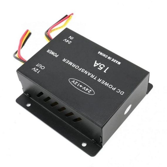 Перетворювач XPRO QIAO TB 2412 (15A) с 24V на 12V (20) чорний  (MER-14230_418) | Зображення 4