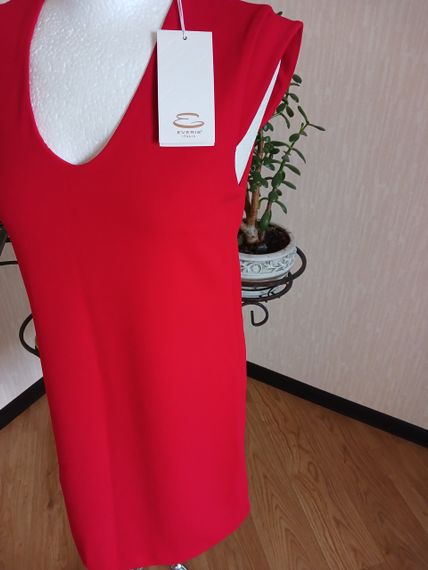 Червона сукня жіноча оверсайз | Зображення 2