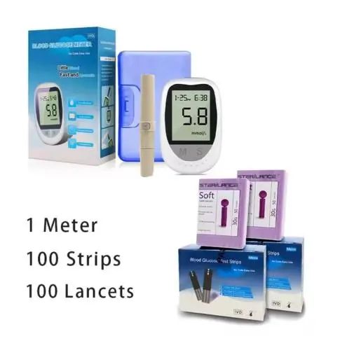 Глюкометр медичний прилад для вимірювання цукру | Зображення 3