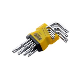Набір ключів TORX короткі CrV 9шт СИЛА