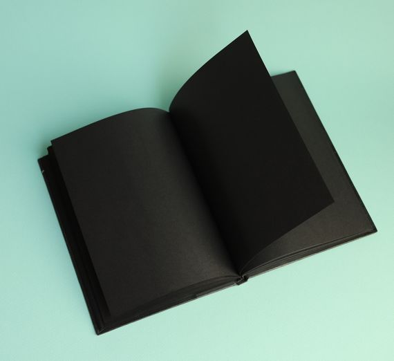 Скетчбук 4Profi з чорними сторінками "Black sketch note" mehndi, 64 акр. A5 904846 | Зображення 1