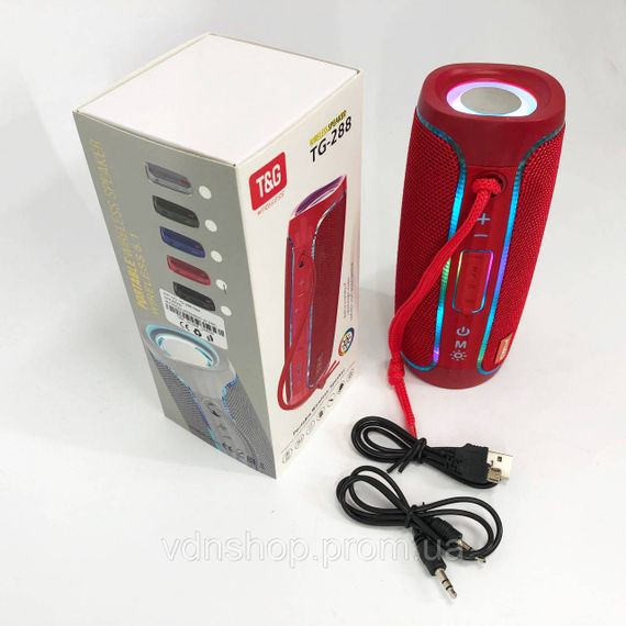 Bluetooth колонка радіо на ремені TG288, Бездротова портативна колонка з ремінцем IY-76 | Зображення 3