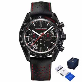 Годинник P2agani Design PD-1779 Black-Red